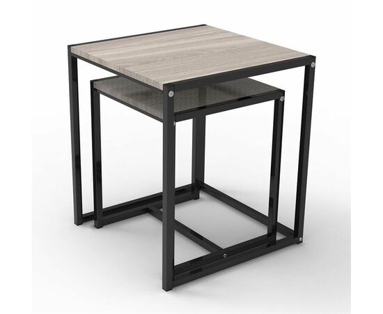 Стол журнальный "Терса" комплект (ясень шимо светлый) | Интернет магазин мебели и декора LifeDekor