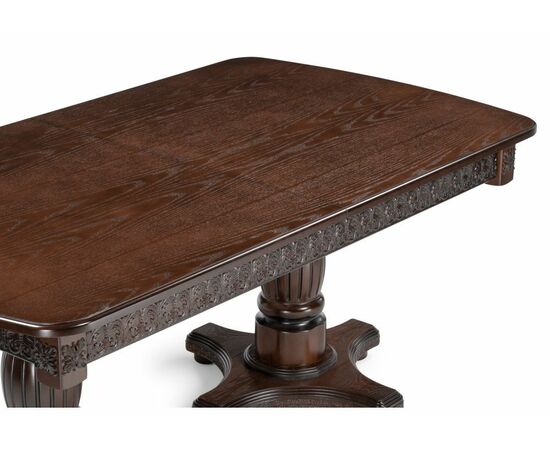 Стол деревянный Морнит 180(240)х100 орех темный / орех, изображение 6 | Интернет магазин мебели и декора LifeDekor