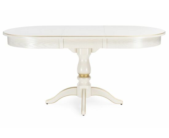 Стол деревянный Сайрус слоновая кость / золото, изображение 3 | Интернет магазин мебели и декора LifeDekor