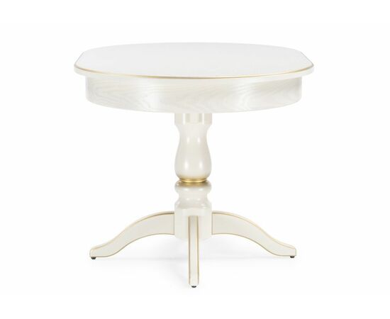 Стол деревянный Сайрус слоновая кость / золото, изображение 4 | Интернет магазин мебели и декора LifeDekor