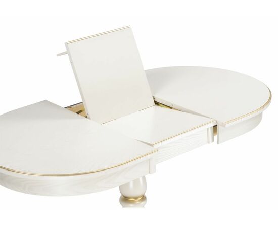 Стол деревянный Сайрус слоновая кость / золото, изображение 5 | Интернет магазин мебели и декора LifeDekor