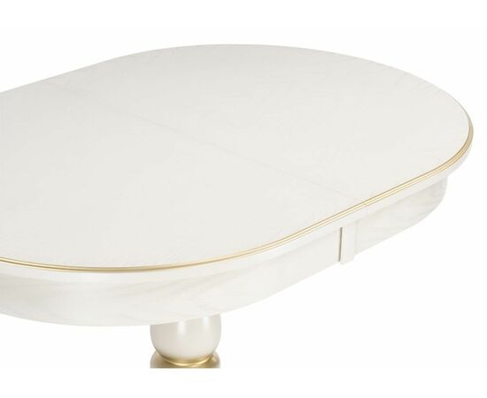 Стол деревянный Сайрус слоновая кость / золото, изображение 6 | Интернет магазин мебели и декора LifeDekor