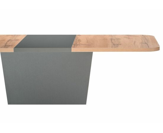 Стол деревянный Лурвин дуб вотан / графит, изображение 7 | Интернет магазин мебели и декора LifeDekor