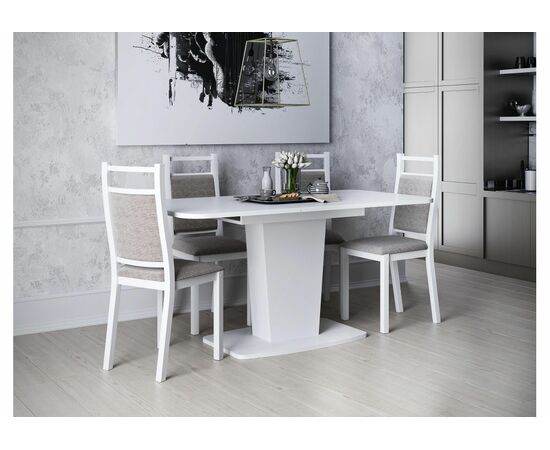 Стол деревянный Токио-28 белый, изображение 8 | Интернет магазин мебели и декора LifeDekor