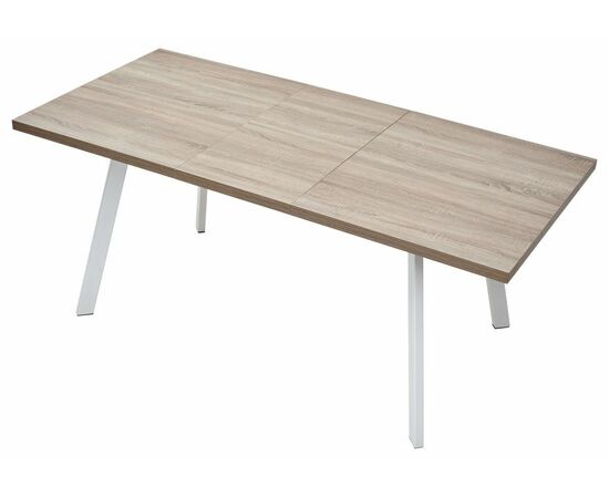 Стол BRICK M 140 Дуб Трюфель/ Белый М-City, изображение 3 | Интернет магазин мебели и декора LifeDekor