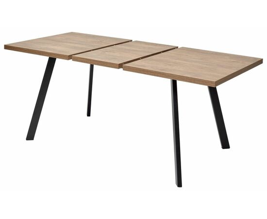 Стол BRICK M 140 Дуб Канзас/ Черный М-City, изображение 7 | Интернет магазин мебели и декора LifeDekor