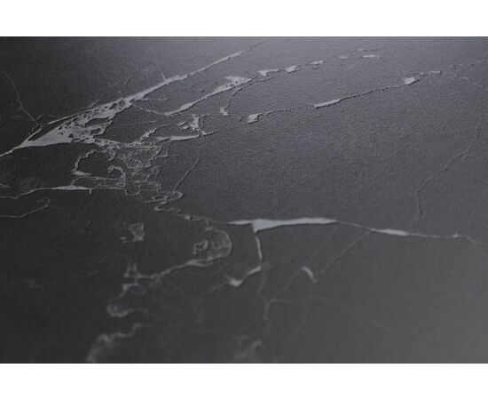 Стол RIVOLI 140 MATT BLACK MARBLE SINTERED STONE/ BLACK М-City, изображение 9 | Интернет магазин мебели и декора LifeDekor