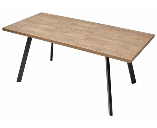 Стол BRICK M 140 Дуб Канзас/ Черный М-City, изображение 4 | Интернет магазин мебели и декора LifeDekor