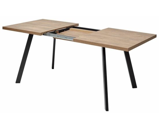 Стол BRICK M 140 Дуб Канзас/ Черный М-City, изображение 6 | Интернет магазин мебели и декора LifeDekor