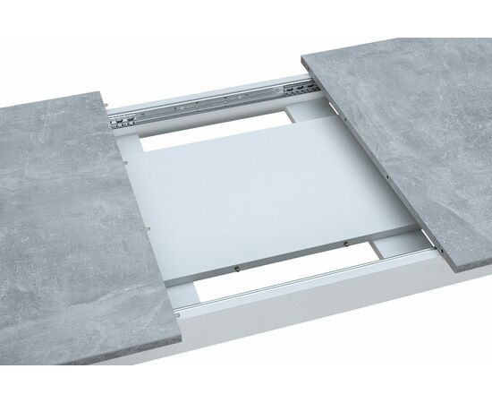 Стол EDWIN Бетон-Белый/ Бетон М-City, изображение 5 | Интернет магазин мебели и декора LifeDekor