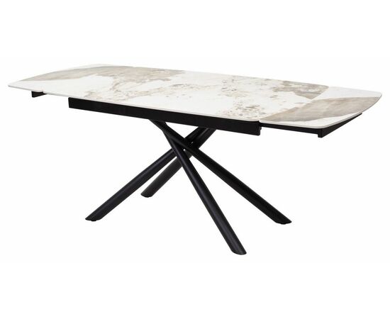 Стол RIVOLI 140 GLOSS LUXURY PANDORA SINTERED STONE/ BLACK М-City, изображение 7 | Интернет магазин мебели и декора LifeDekor