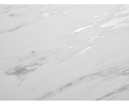 Стол CREMONA 180 KL-99 Белый мрамор матовый, итальянская керамика / черный каркас М-City, изображение 3 | Интернет магазин мебели и декора LifeDekor