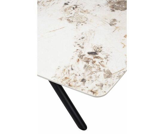 Стол RIVOLI 140 GLOSS LUXURY PANDORA SINTERED STONE/ BLACK М-City, изображение 8 | Интернет магазин мебели и декора LifeDekor