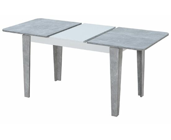 Стол EDWIN Бетон-Белый/ Бетон М-City, изображение 4 | Интернет магазин мебели и декора LifeDekor