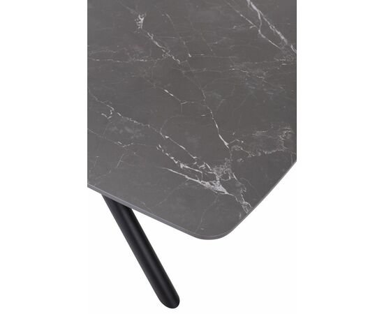 Стол RIVOLI 140 MATT BLACK MARBLE SINTERED STONE/ BLACK М-City, изображение 10 | Интернет магазин мебели и декора LifeDekor