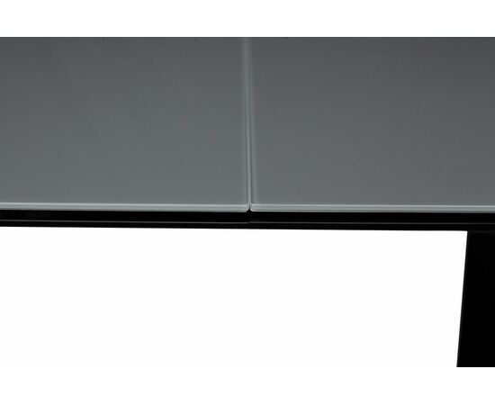 Стол Франк 160 ГРАФИТ, стекло / ДУБ ГАЛИФАКС-ЧЕРНЫЙ, М-City, изображение 6 | Интернет магазин мебели и декора LifeDekor