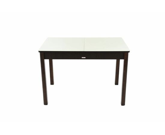 Стол Гамбург 1, Дуб Венге/Стекло молочное, изображение 4 | Интернет магазин мебели и декора LifeDekor