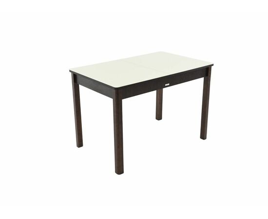 Стол Гамбург 1, Дуб Венге/Стекло молочное, изображение 5 | Интернет магазин мебели и декора LifeDekor