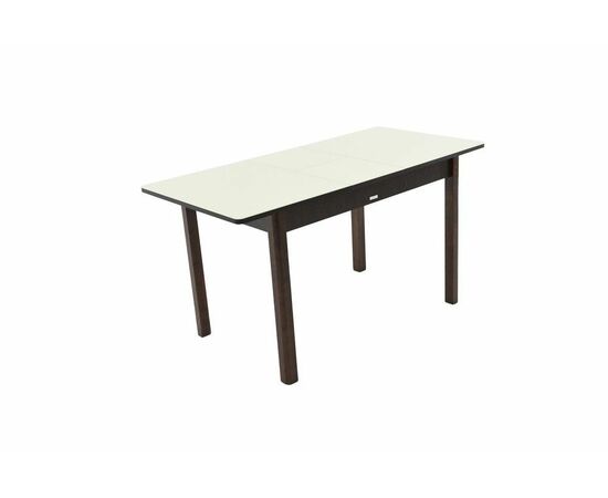 Стол Гамбург 1, Дуб Венге/Стекло молочное, изображение 11 | Интернет магазин мебели и декора LifeDekor