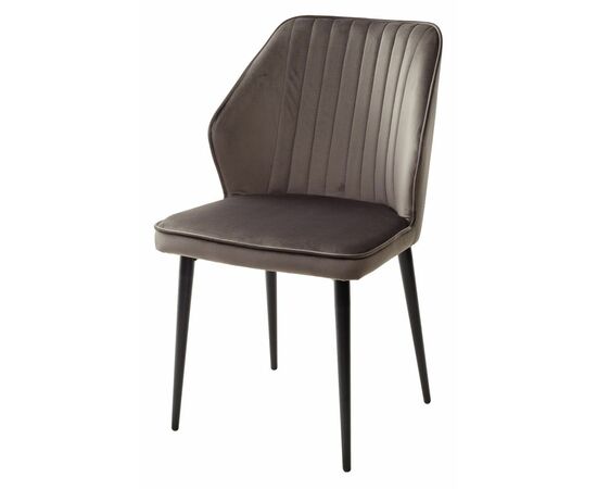 Стул SEATTLE-V ГРАФИТ #14, велюр / черный каркас М-City, изображение 7 | Интернет магазин мебели и декора LifeDekor