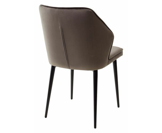 Стул SEATTLE-V ГРАФИТ #14, велюр / черный каркас М-City, изображение 5 | Интернет магазин мебели и декора LifeDekor