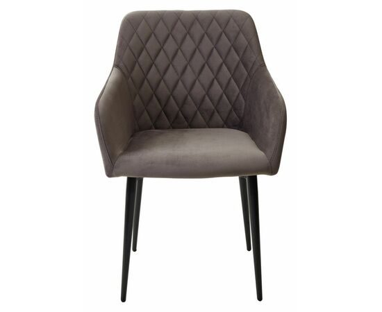 Стул BRANDY-X ГРАФИТ #14, велюр / черный каркас М-City, изображение 5 | Интернет магазин мебели и декора LifeDekor