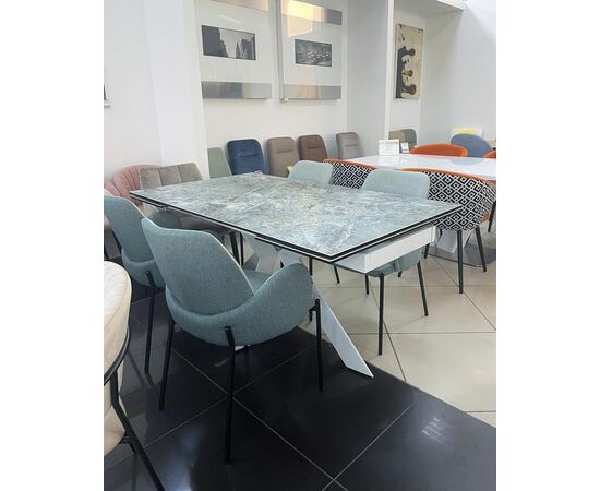 Стул NIKKI VF113 светлая мята / VF115 серо-зеленый М-City, изображение 2 | Интернет магазин мебели и декора LifeDekor