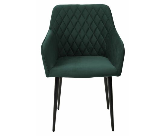 Стул BRANDY-X ЗЕЛЕНЫЙ #19, велюр / черный каркас М-City, изображение 3 | Интернет магазин мебели и декора LifeDekor