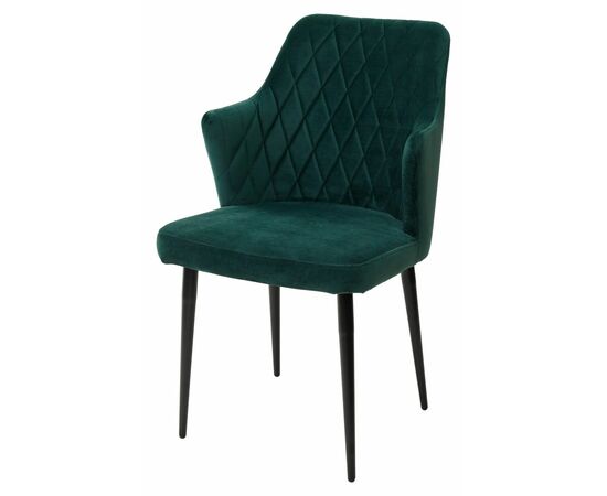 Стул HERMAN ЗЕЛЕНЫЙ #19, велюр / черный каркас М-City, изображение 4 | Интернет магазин мебели и декора LifeDekor