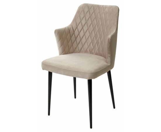 Стул HERMAN ЛАТТЕ #25, велюр / черный каркас М-City, изображение 5 | Интернет магазин мебели и декора LifeDekor