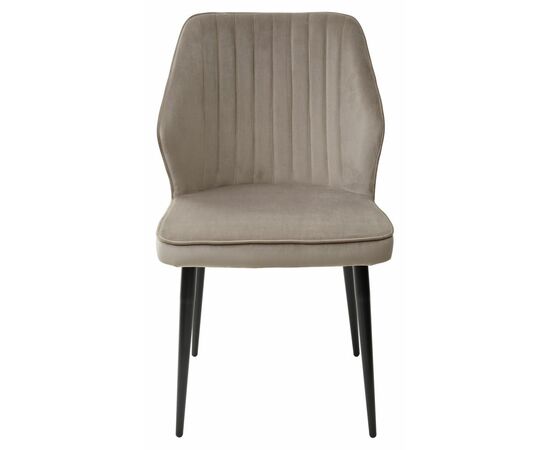 Стул SEATTLE-V ЛАТТЕ #25, велюр / черный каркас М-City, изображение 5 | Интернет магазин мебели и декора LifeDekor