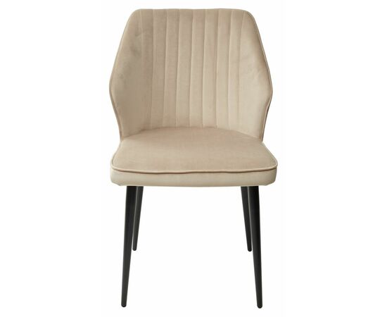 Стул SEATTLE-V БЕЖЕВЫЙ #5, велюр / черный каркас М-City, изображение 6 | Интернет магазин мебели и декора LifeDekor