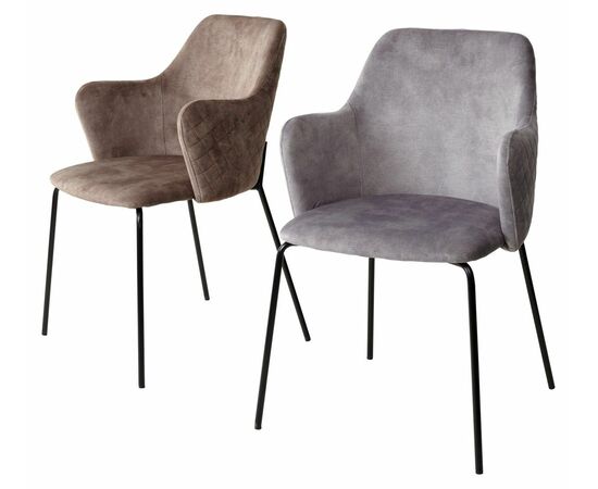 Стул AMARETTO VBP208 античный серо-бежевый/ черный каркас, М-City, изображение 4 | Интернет магазин мебели и декора LifeDekor