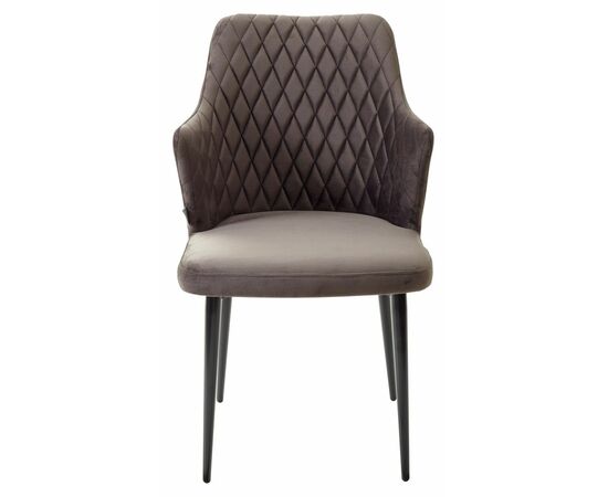 Стул HERMAN ГРАФИТ #14 велюр / черный каркас М-City, изображение 5 | Интернет магазин мебели и декора LifeDekor