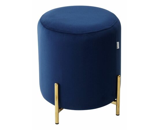 Пуф для гостиной RICE BLUVEL-86 NAVY BLUE / GOLD М-City, изображение 6 | Интернет магазин мебели и декора LifeDekor