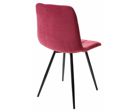 Стул UNO 25 ВИННЫЙ #16, велюр / ЧЕРНЫЙ, М-City, изображение 4 | Интернет магазин мебели и декора LifeDekor