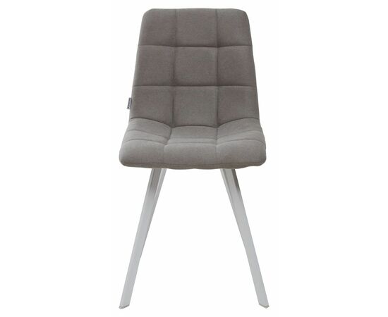 Стул CHILLI SQUARE UF860-08B серый, ткань / белый каркас М-City, изображение 3 | Интернет магазин мебели и декора LifeDekor