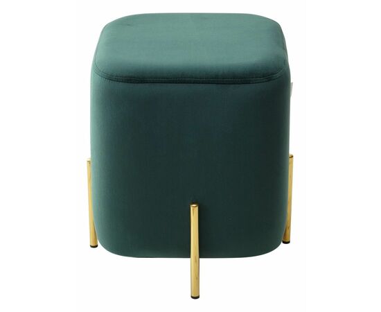 Пуф для гостиной ARES BLUVEL-78 GREEN / GOLD М-City, изображение 5 | Интернет магазин мебели и декора LifeDekor