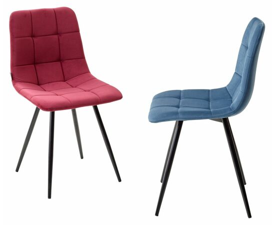 Стул UNO 25 ВИННЫЙ #16, велюр / ЧЕРНЫЙ, М-City, изображение 6 | Интернет магазин мебели и декора LifeDekor