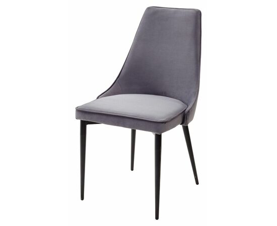 Стул NEPAL-P СЕРЫЙ #27, велюр/ черный каркас М-City, изображение 8 | Интернет магазин мебели и декора LifeDekor