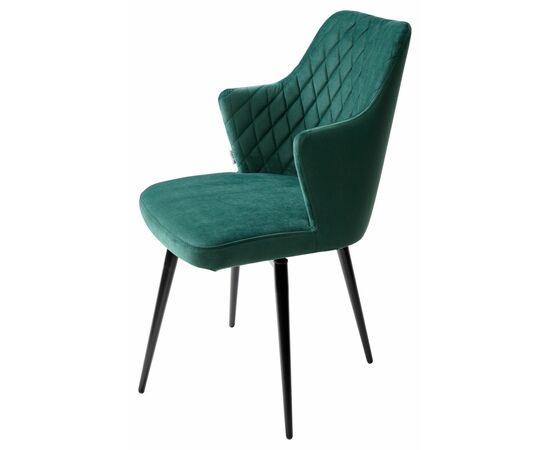 Стул HERMAN 360 град. ЗЕЛЕНЫЙ #19, велюр / черный каркас М-City, изображение 5 | Интернет магазин мебели и декора LifeDekor