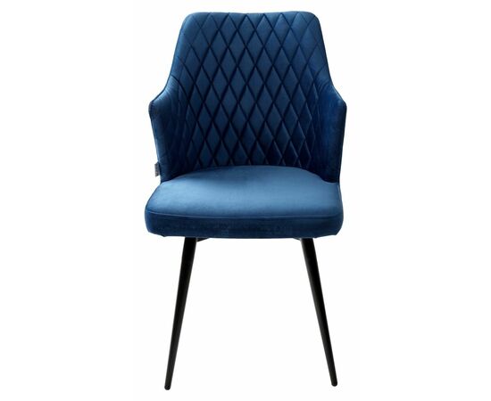 Стул HERMAN 360 град. СИНИЙ #29, велюр / черный каркас М-City, изображение 5 | Интернет магазин мебели и декора LifeDekor