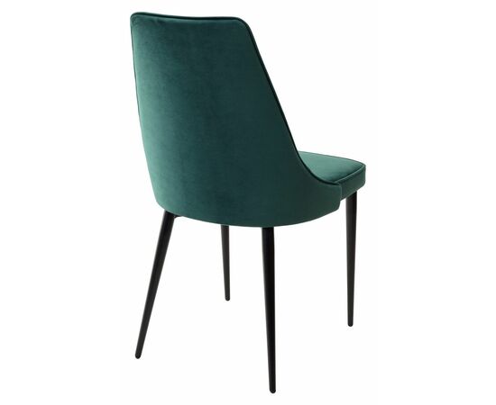 Стул NEPAL-P ЗЕЛЕНЫЙ #19, велюр/ черный каркас М-City, изображение 6 | Интернет магазин мебели и декора LifeDekor