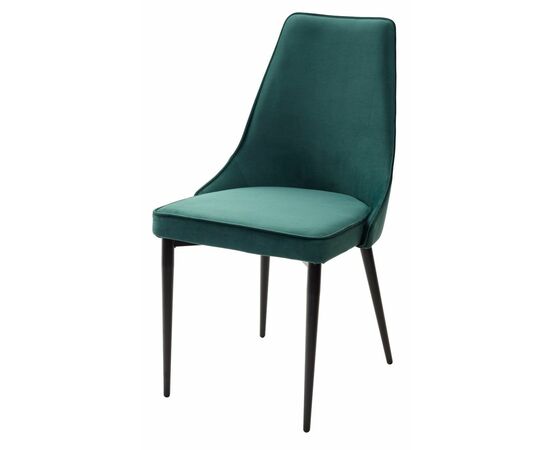 Стул NEPAL-P ЗЕЛЕНЫЙ #19, велюр/ черный каркас М-City, изображение 8 | Интернет магазин мебели и декора LifeDekor