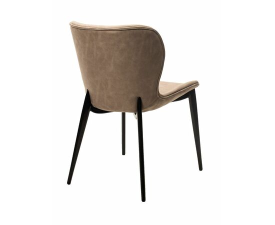 Стул КЛОД, цвет Kiprus-03 Латте, искусственная замша / черный каркас М-City, изображение 5 | Интернет магазин мебели и декора LifeDekor