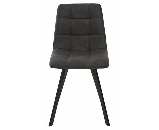 Стул CHILLI SQUARE RU-08 антрацит, PU / черный каркас М-City, изображение 2 | Интернет магазин мебели и декора LifeDekor