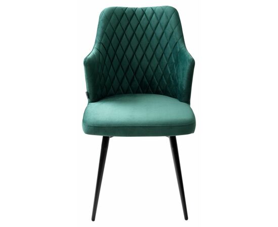 Стул HERMAN 360 град. ЗЕЛЕНЫЙ #19, велюр / черный каркас М-City, изображение 6 | Интернет магазин мебели и декора LifeDekor