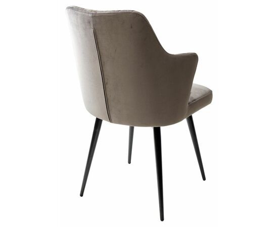 Стул HERMAN 360 град. ГРАФИТ #14, велюр / черный каркас М-City, изображение 4 | Интернет магазин мебели и декора LifeDekor