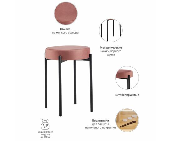 Стул Bug коралловый, изображение 7 | Интернет магазин мебели и декора LifeDekor