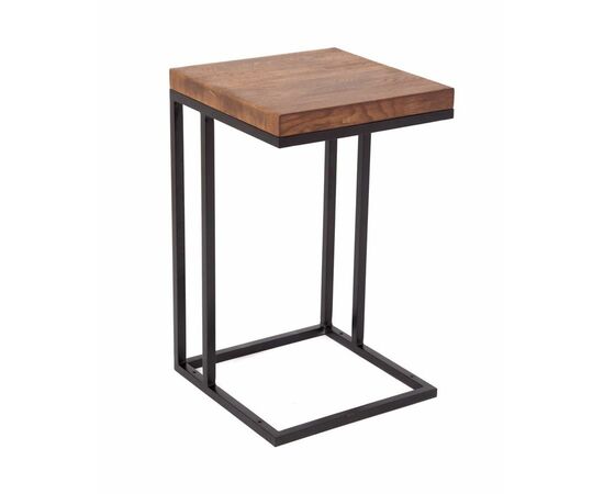 Стол кофейный Энди Loft (Дуб/каркас чёрный), изображение 3 | Интернет магазин мебели и декора LifeDekor